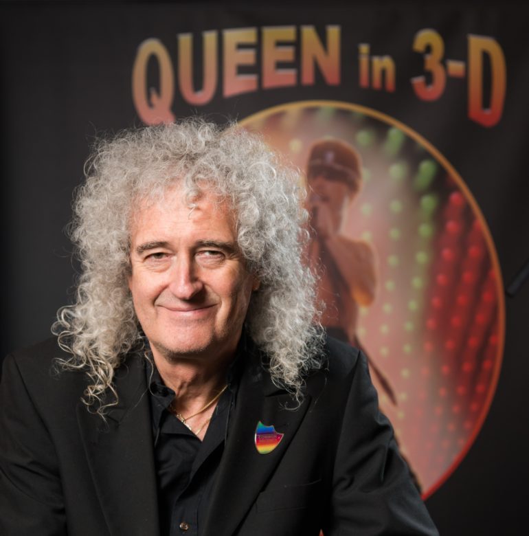 Brian May at Kinokuniya